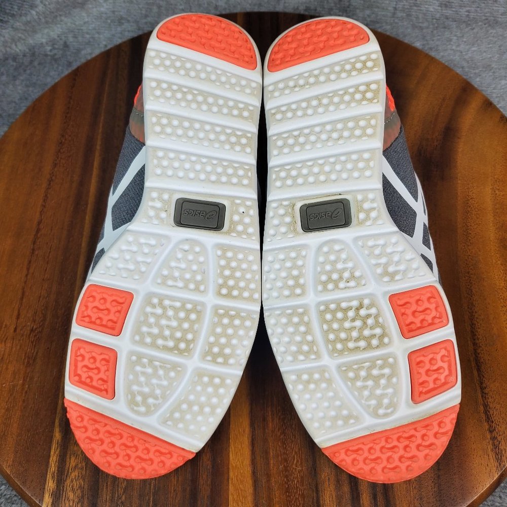Asics MetroLyte Shoes Women’s 7.5 Gray Coral Lace Up Athletic Walking Sneakers - Picture 8 of 10